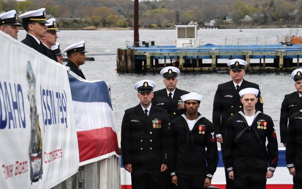 Navy Commissions USS Idaho