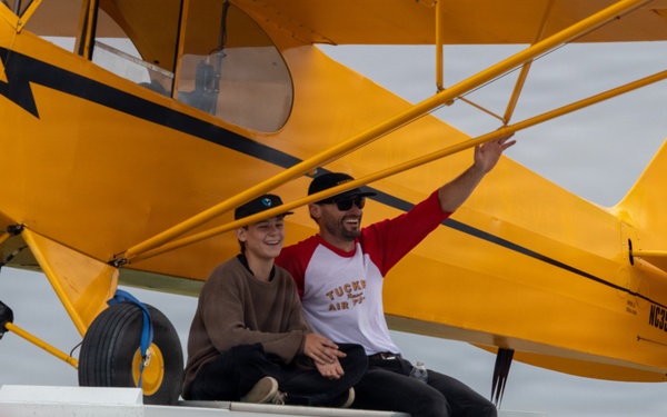 Travis conducts Wings Over Solano air show and open house