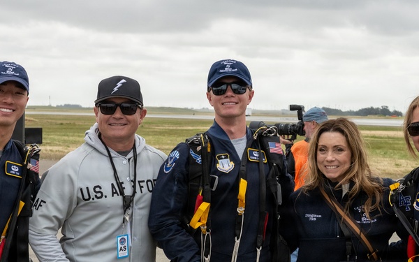 Travis conducts Wings Over Solano air show and open house