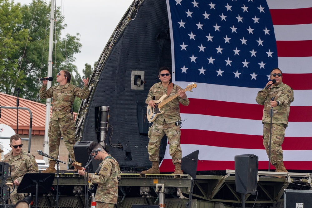 Travis conducts Wings Over Solano air show and open house