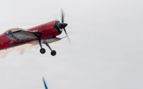Travis conducts Wings Over Solano air show and open house