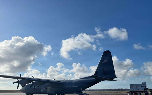 374th AW, 36th CRS aid FEMA in delivering generators, fuel Northern Mariana Islands