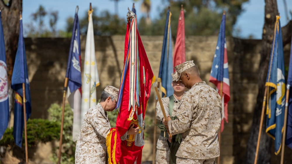JTF-SB service members conduct Transfer of Authority ceremony