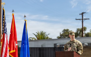 JTF-SB service members conduct Transfer of Authority ceremony