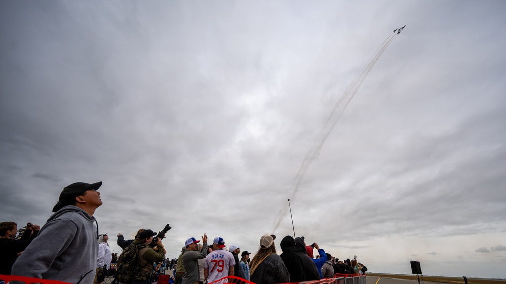 Travis conducts Wings Over Solano air show and open house