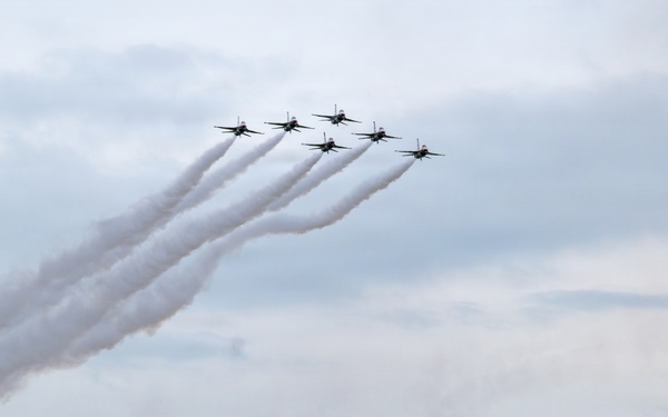 Travis conducts Wings Over Solano air show and open house