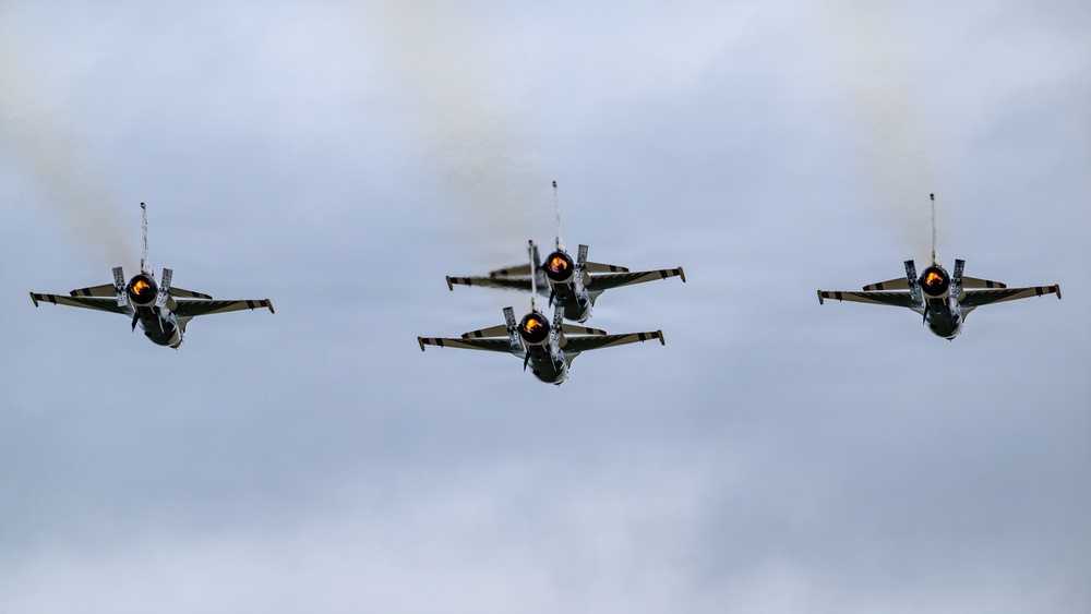Travis conducts Wings Over Solano air show and open house