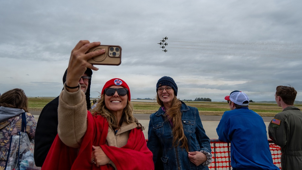 Travis conducts Wings Over Solano air show and open house