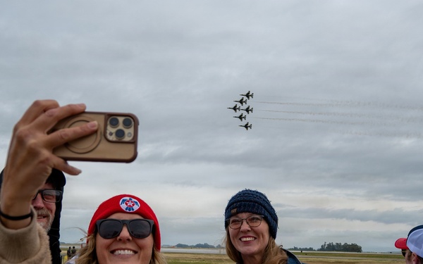 Travis conducts Wings Over Solano air show and open house