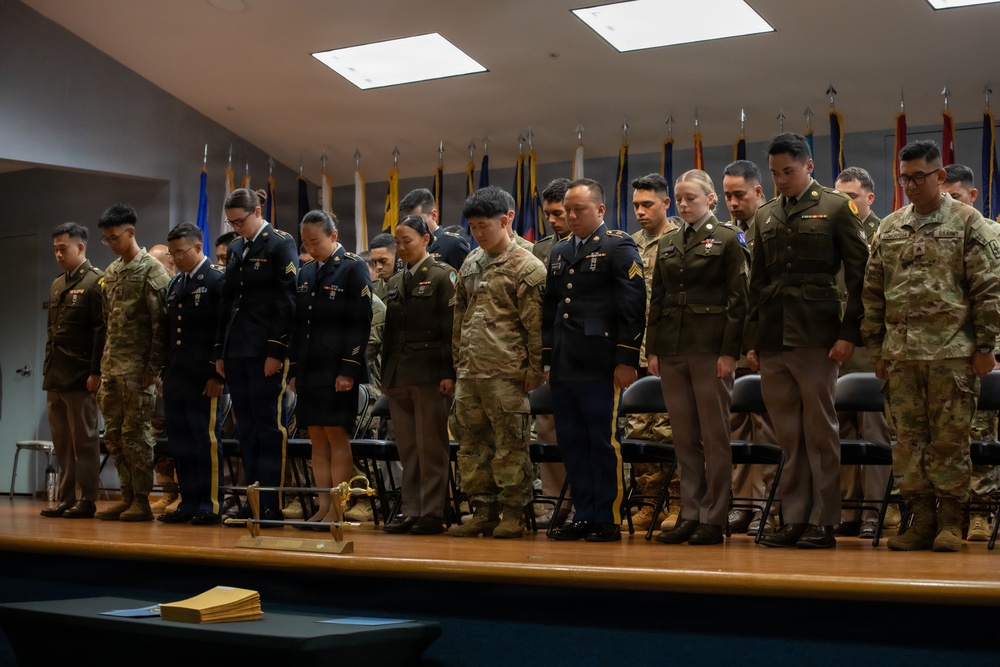 Basic Leader Course Class 002-26 Graduation Ceremony
