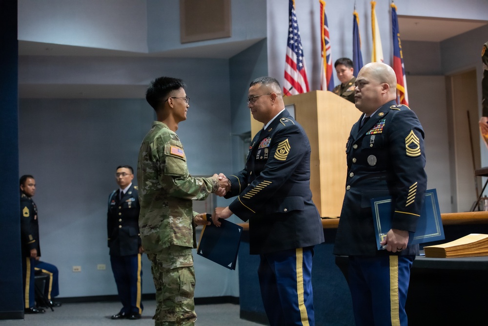 Basic Leader Course Class 002-26 Graduation Ceremony