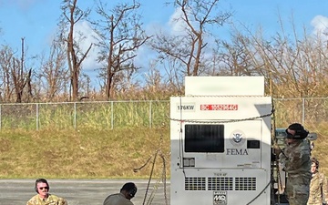 374th AW, 36th CRS aid FEMA in delivering generators, fuel Northern Mariana Islands