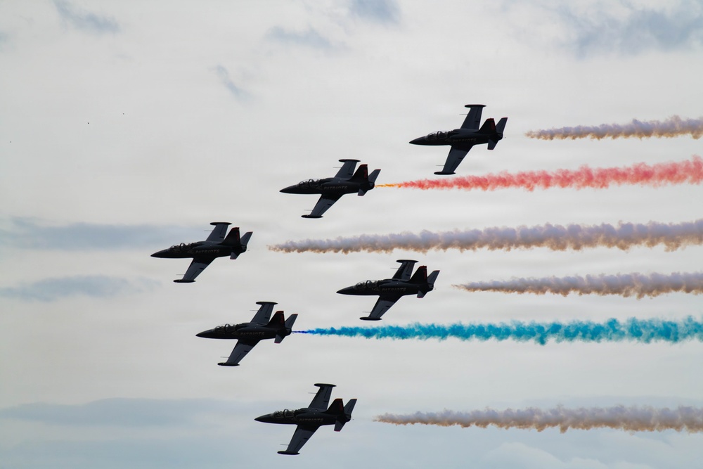 Travis conducts Wings Over Solano air show and open house