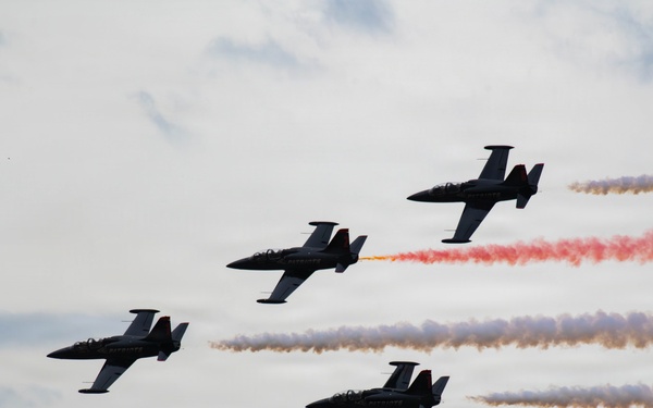 Travis conducts Wings Over Solano air show and open house