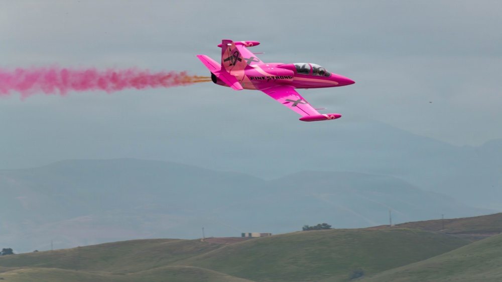 Travis conducts Wings Over Solano air show and open house