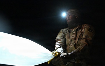 Soldiers Train with High Altitude Balloons