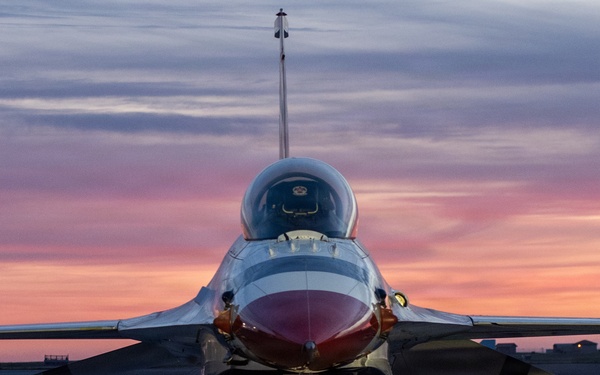 Thunderbirds at sunrise
