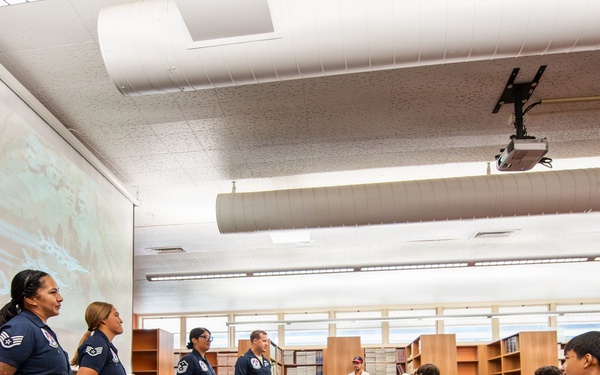 Thunderbirds visit Vacaville HS