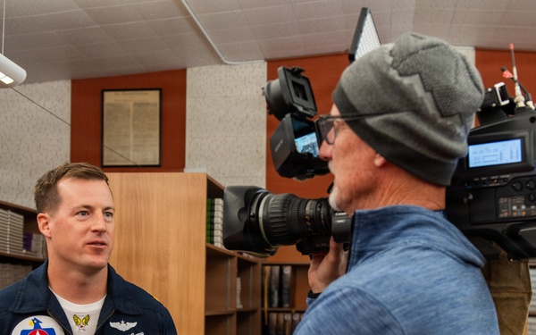 Thunderbirds visit Vacaville HS