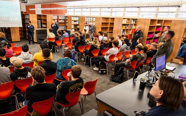 Thunderbirds visit Vacaville HS