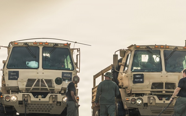 LCAC 52 and LCAC 62 arrive in Guam to support Typhoon Sinlaku recovery efforts