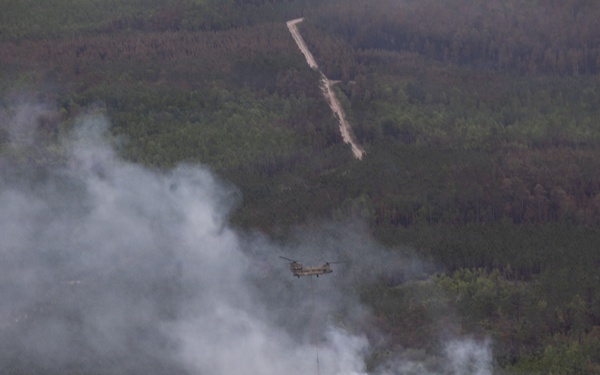 April 2026 Wildfires: Georgia Army National Guard Response