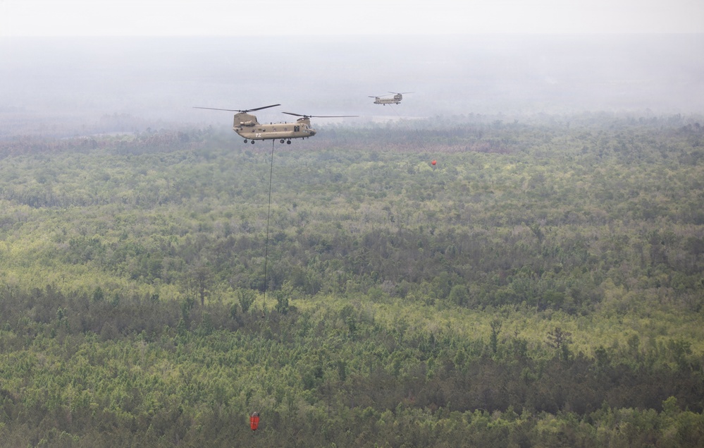 April 2026 Wildfires: Georgia Army National Guard Response