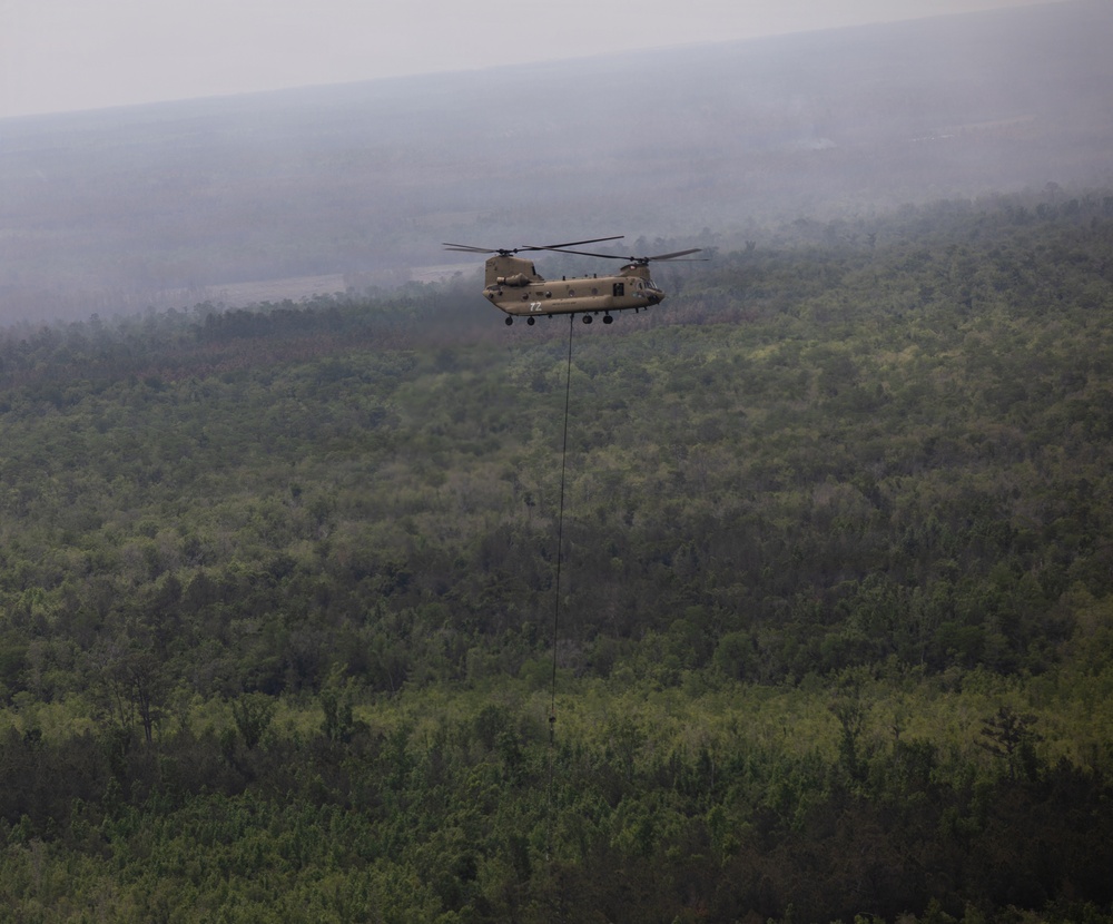 April 2026 Wildfires: Georgia Army National Guard Response
