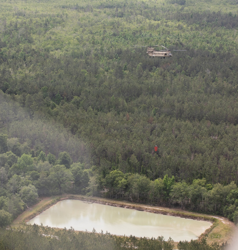 April 2026 Wildfires: Georgia Army National Guard Response