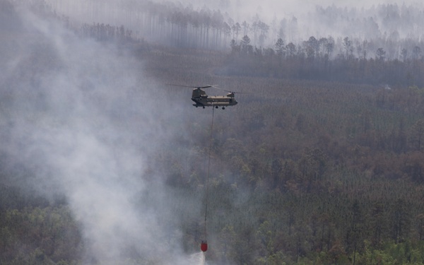 April 2026 Wildfires: Georgia Army National Guard Response