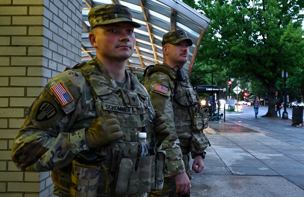 On watch in Washington