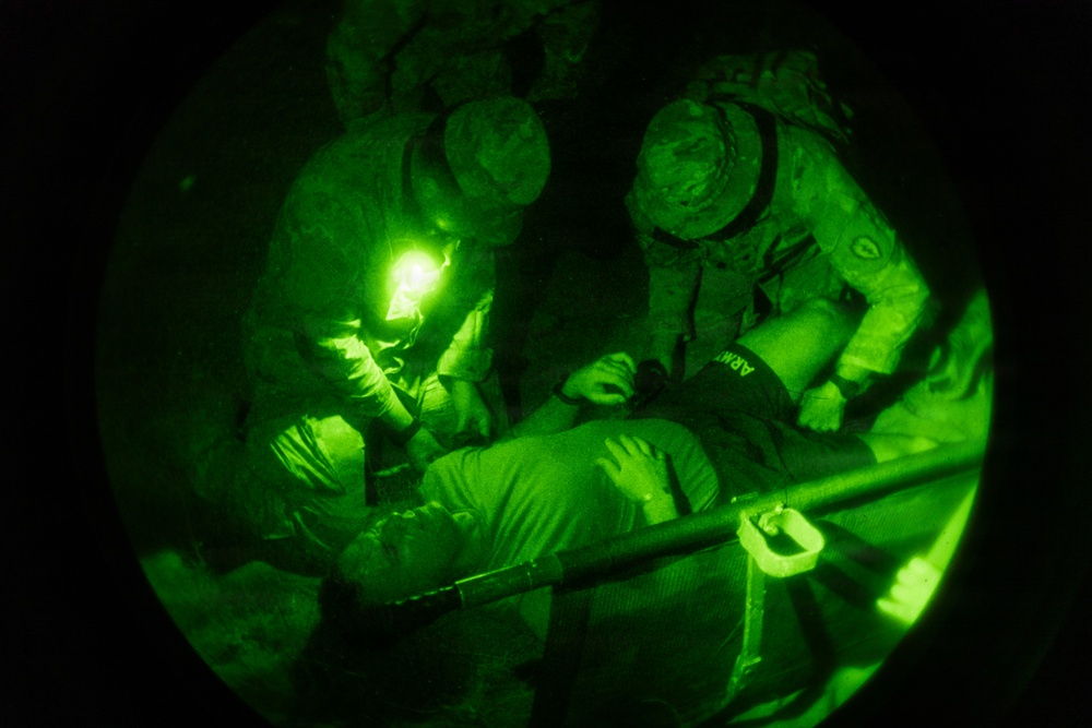 Balikatan 2026: 25th Infantry Division Soldiers Combat Medics Conduct Night Medical Rehearsals