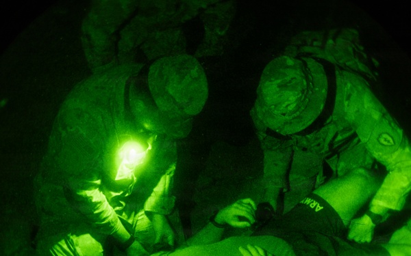 Balikatan 2026: 25th Infantry Division Soldiers Combat Medics Conduct Night Medical Rehearsals