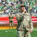 Oregon National Guard salutes service at University of Oregon Spring football game