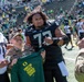 Oregon National Guard salutes service at University of Oregon Spring football game