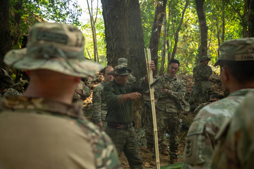 Balikatan 2026: U.S. Army Combat Engineers Participate in Jungle Survival Training (Day 2)