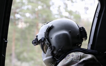41st Field Artillery Brigade MEDEVAC Training with 12th Combat Aviation Brigade