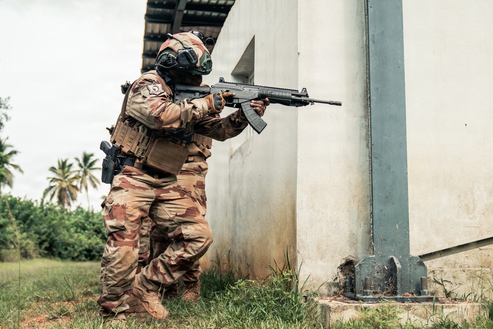 Guinean SOF executes CQB training during Flintlock 26