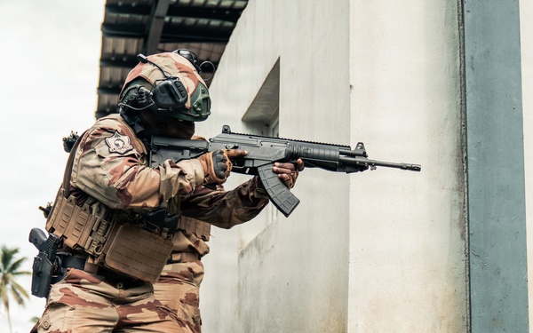 Guinean SOF conducts CQB training at Flintlock 26