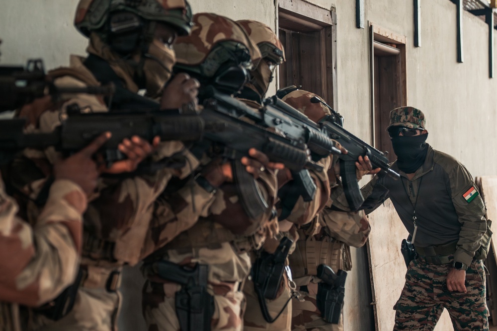 Guinean SOF executes CQB training during Flintlock 26