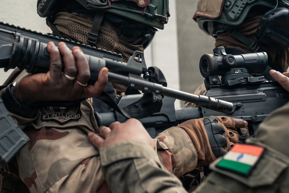 Guinean SOF executes CQB training during Flintlock 26