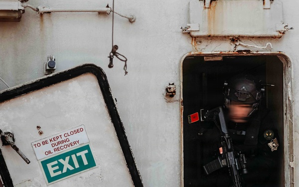 Moroccan special operations forces conduct VBSS training during Flintlock 26