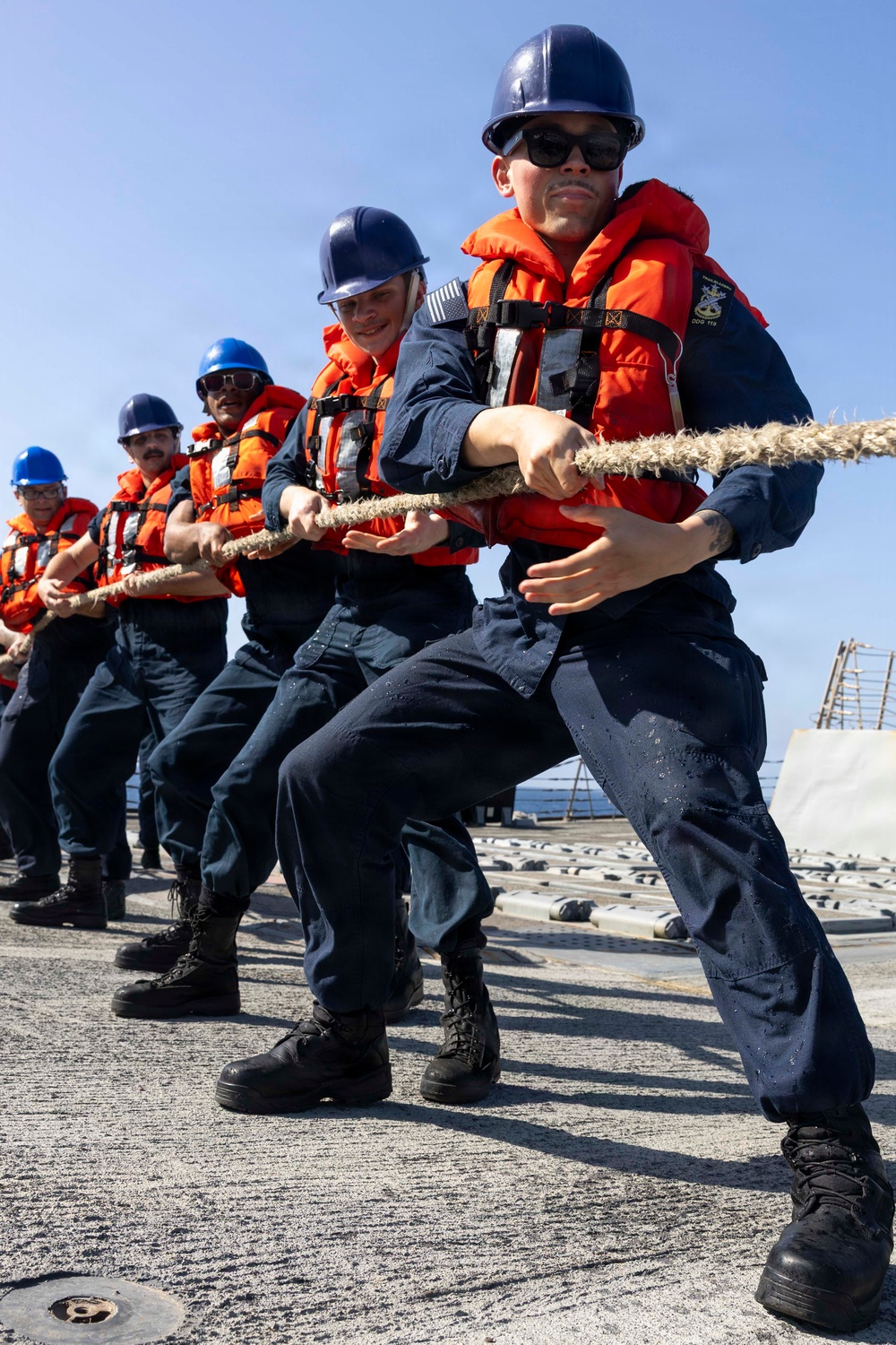 Delbert D. Black Conducts a Replenishment-at-Sea