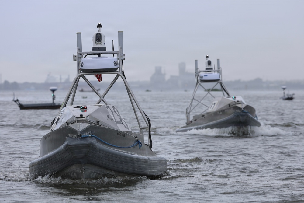 CTF 66 Conducts Autonomous Systems Demonstration During Obangame Express 2026