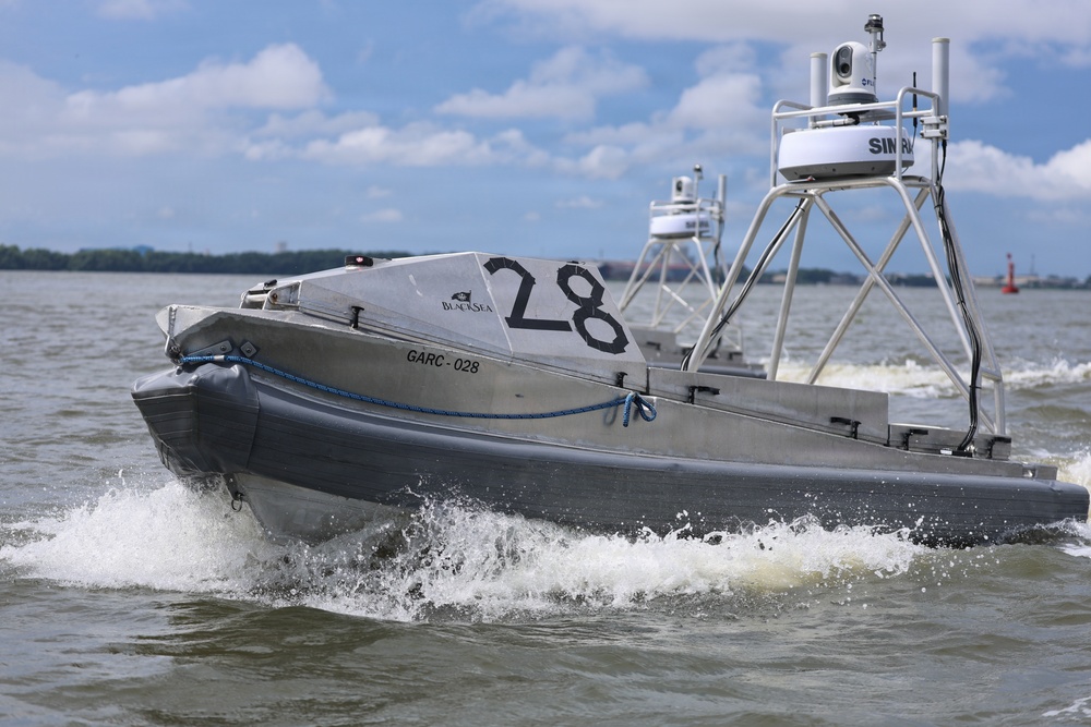 CTF 66 Conducts Autonomous Systems Demonstration During Obangame Express 2026