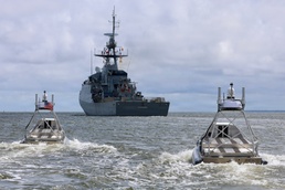 CTF 66 Conducts Autonomous Systems Demonstration During Obangame Express 2026