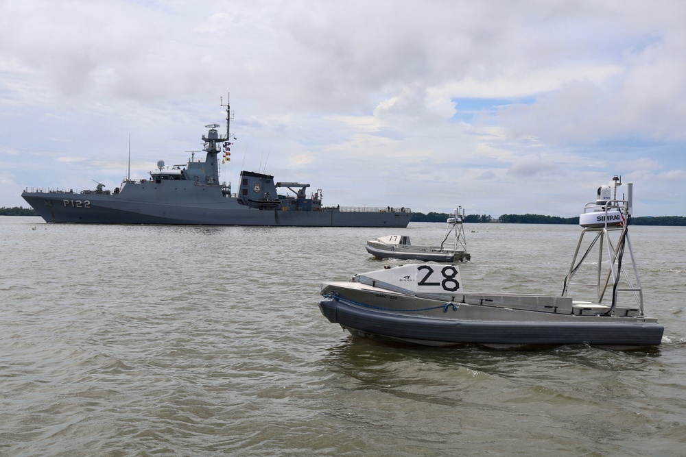 CTF 66 Conducts Autonomous Systems Demonstration During Obangame Express 2026