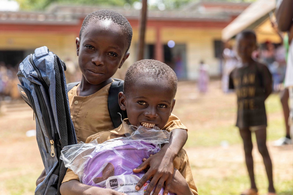 U.S., Côte d’Ivoire invest in future of Ivorian youth during Flintlock 26