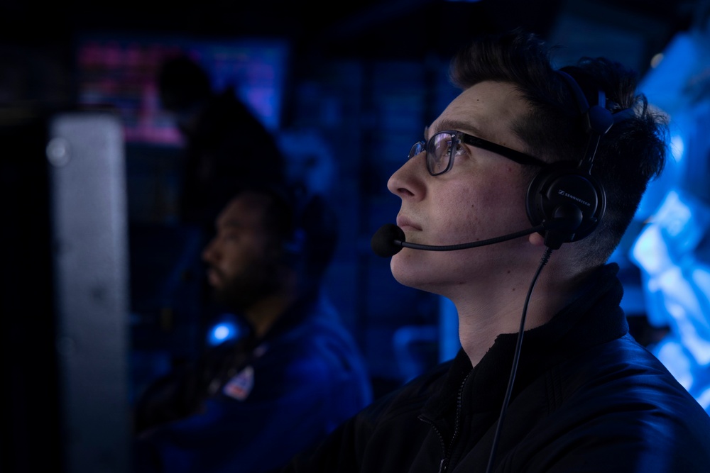 USS Delbert D. Black (DDG 119) Operates in the Middle East