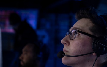 USS Delbert D. Black (DDG 119) Operates in the Middle East